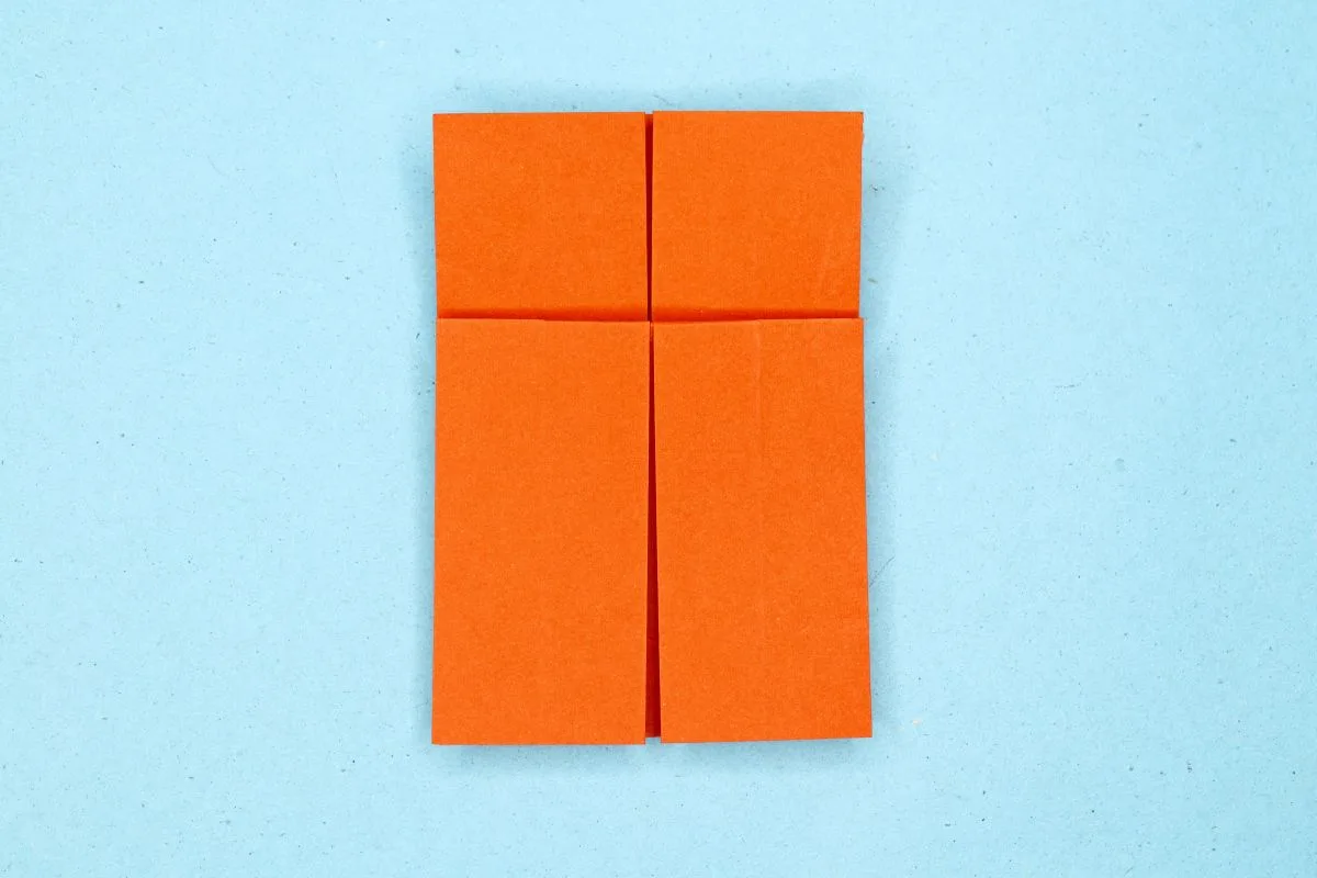 Origami dress step 15