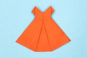 How to Fold a Stylish Origami Dress