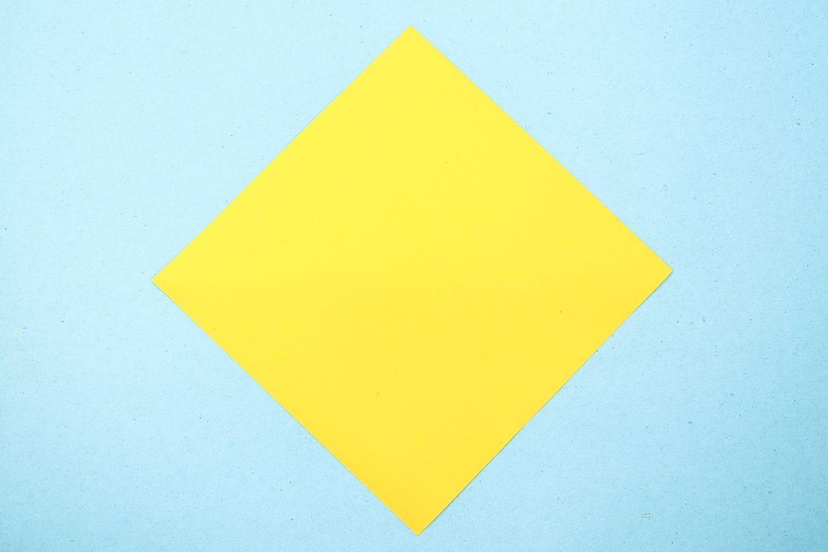 Origami moon step 02