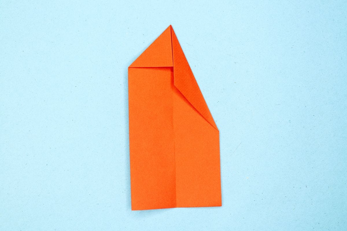 Origami Peacock step 10