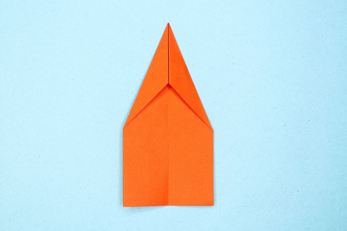 Origami Peacock step 11