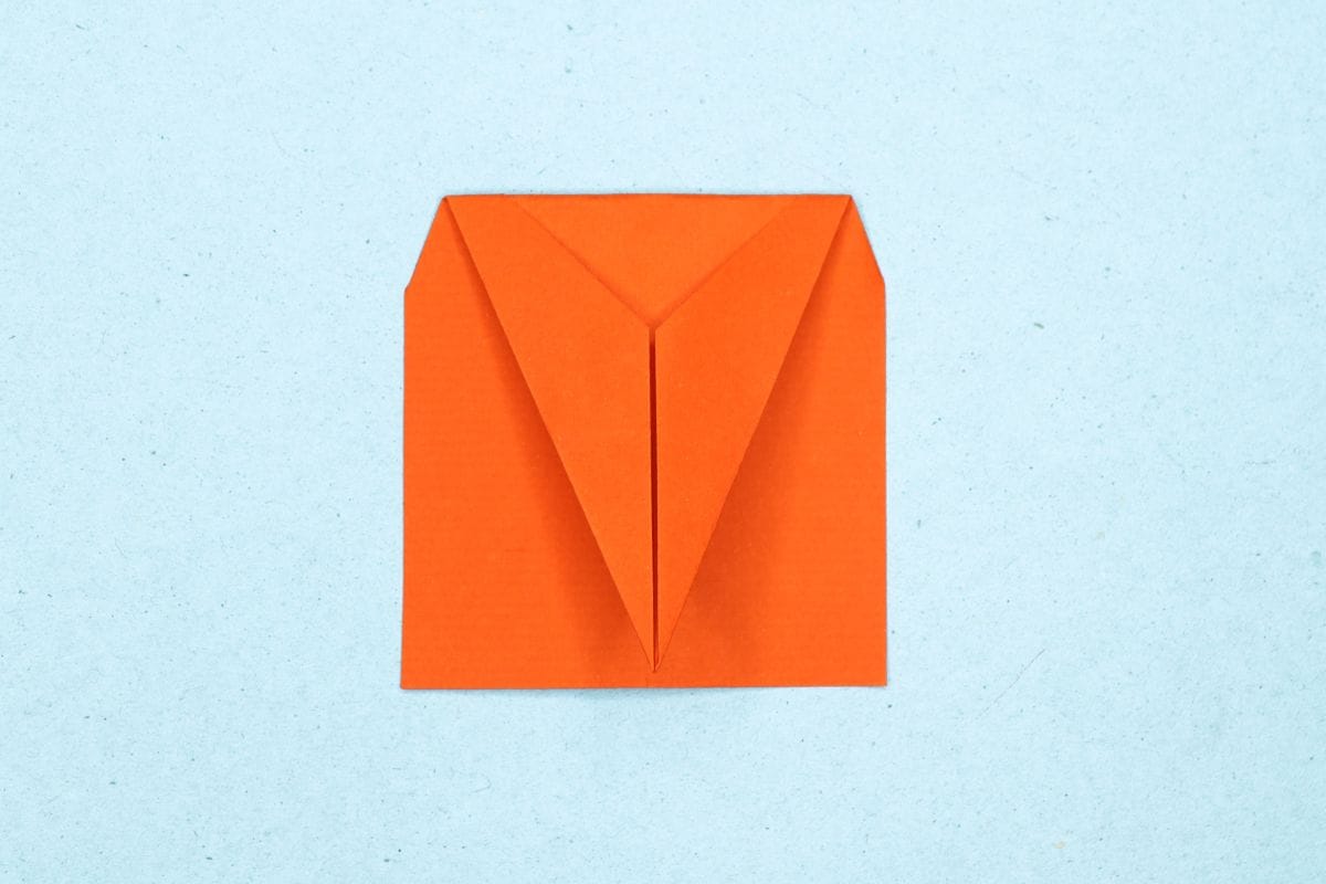 Origami Peacock step 13