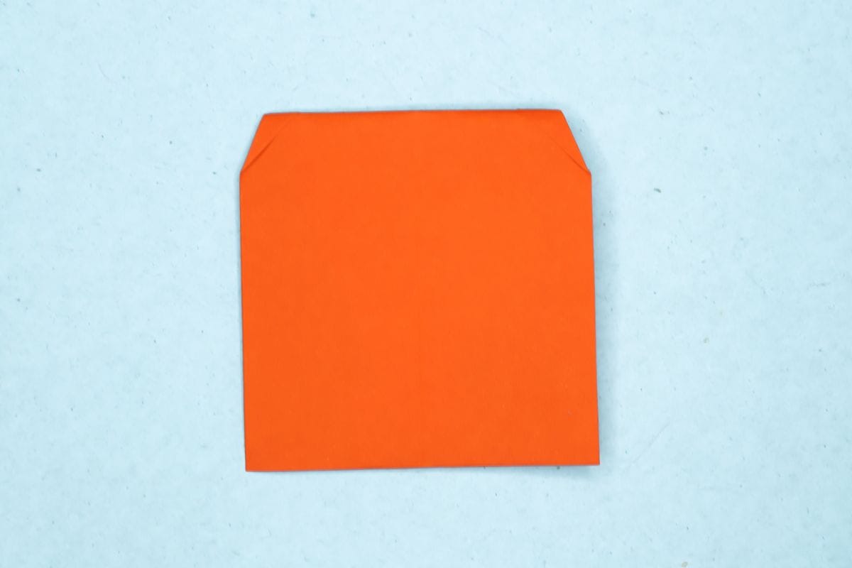 Origami Peacock step 14