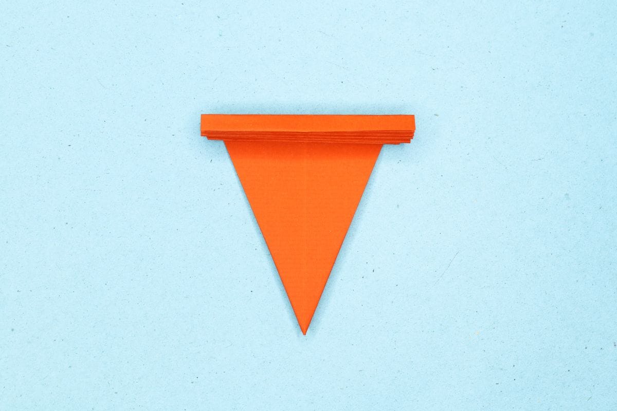 Origami Peacock step 20