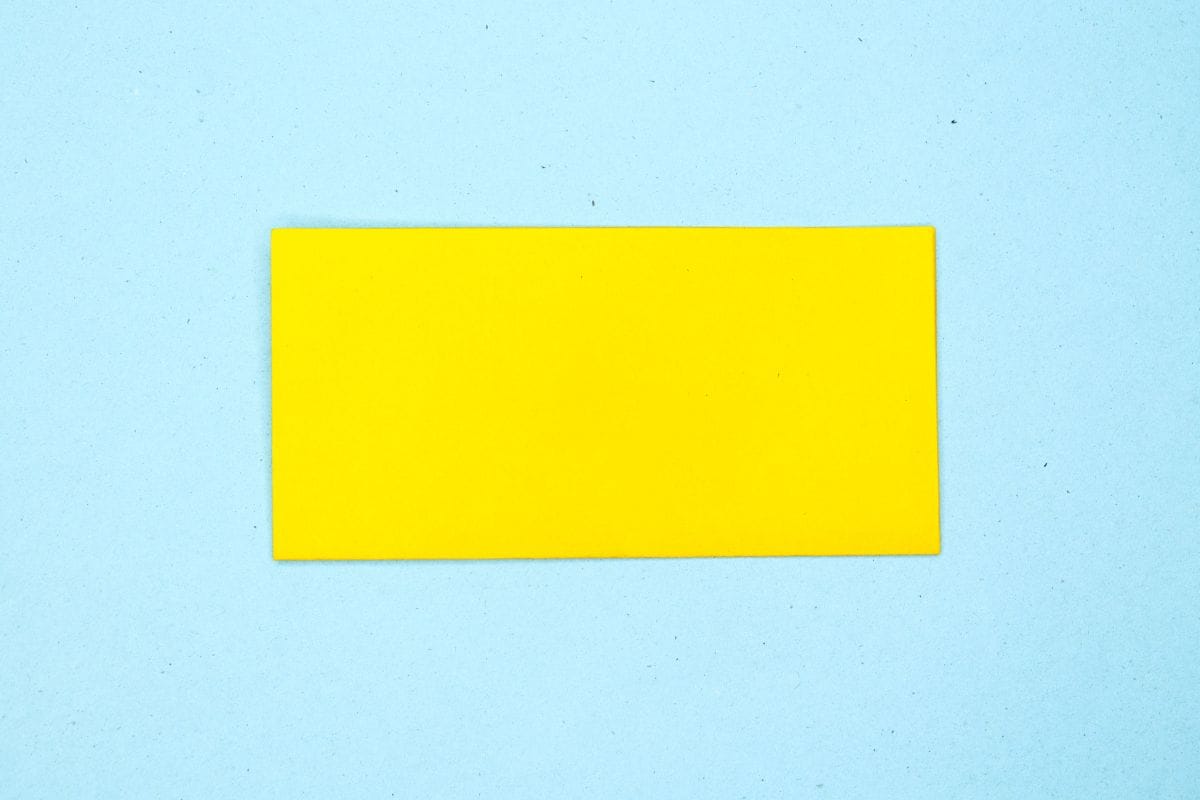 Origami sloth step 02