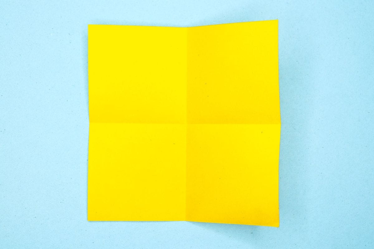 Origami sloth step 05