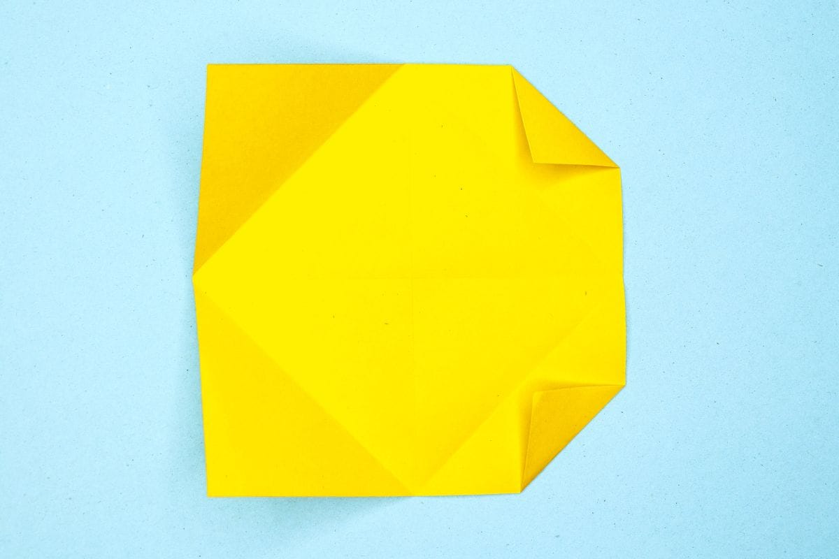 Origami sloth step 12