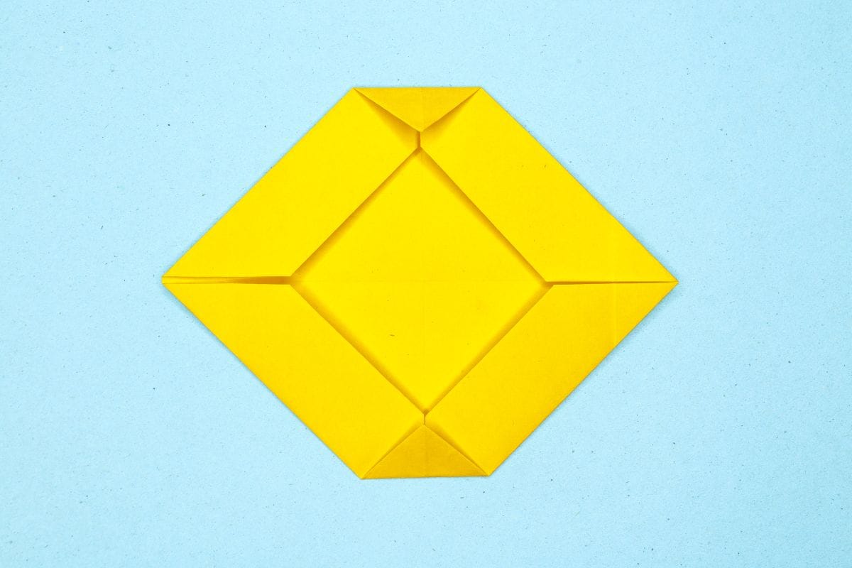 Origami sloth step 17