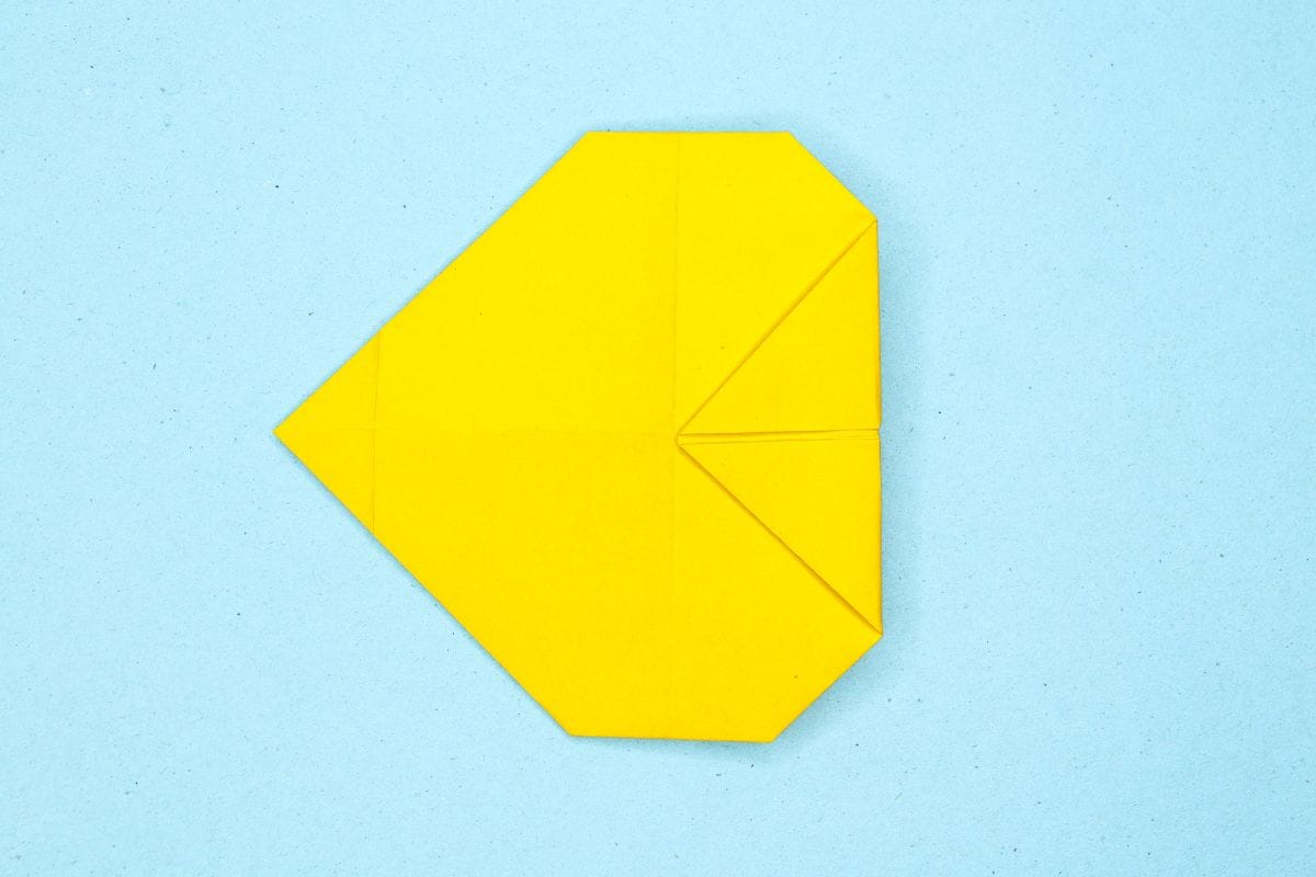 Origami sloth step 19