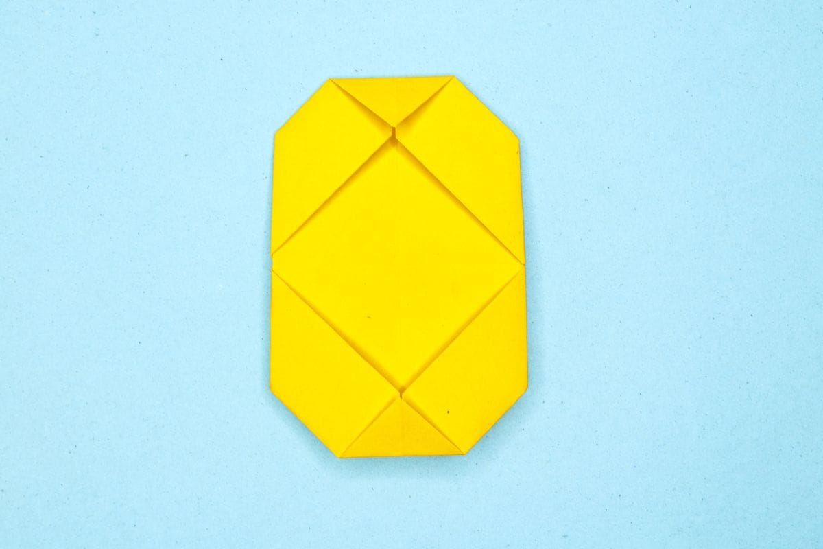 Origami sloth step 21