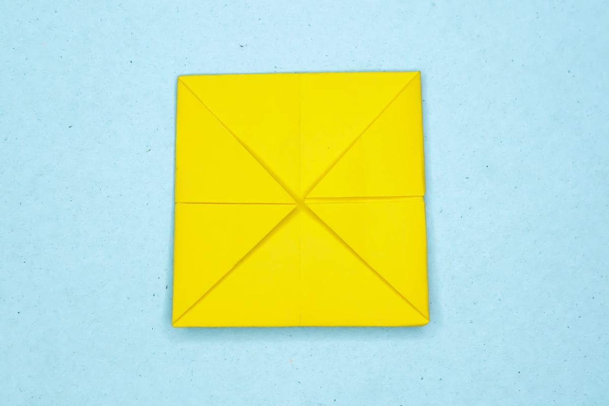 Origami sloth step 24