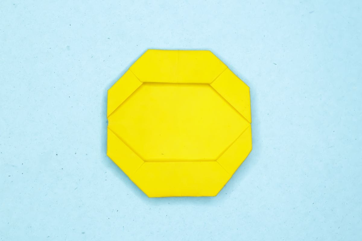 Origami sloth step 26