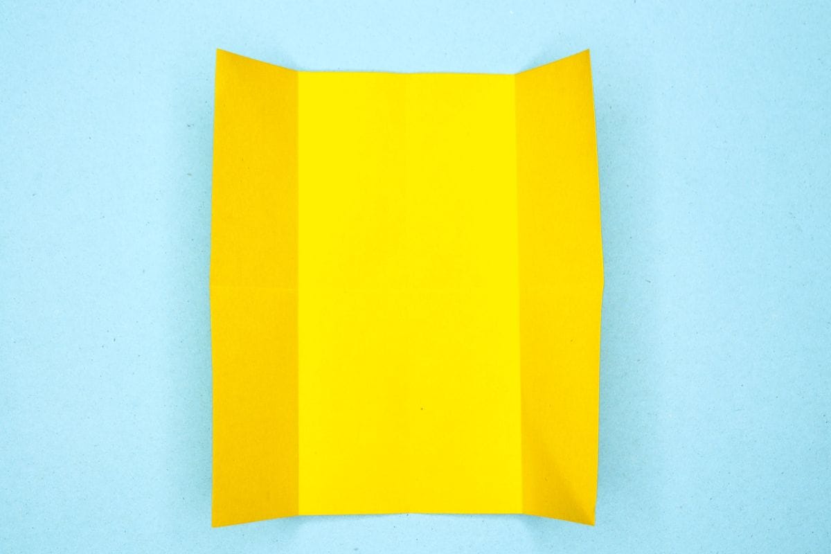 Origami sloth step 34