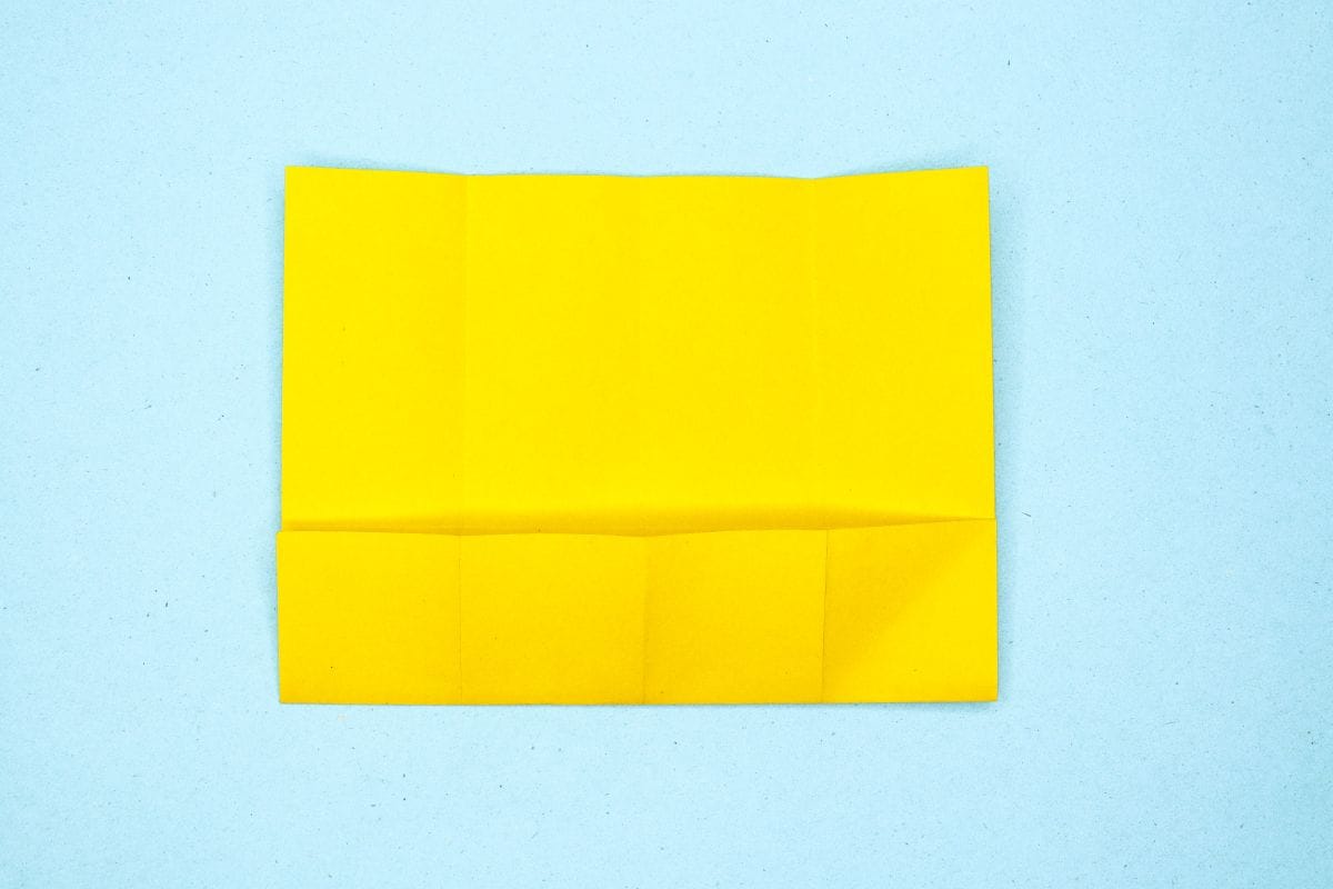 Origami sloth step 35