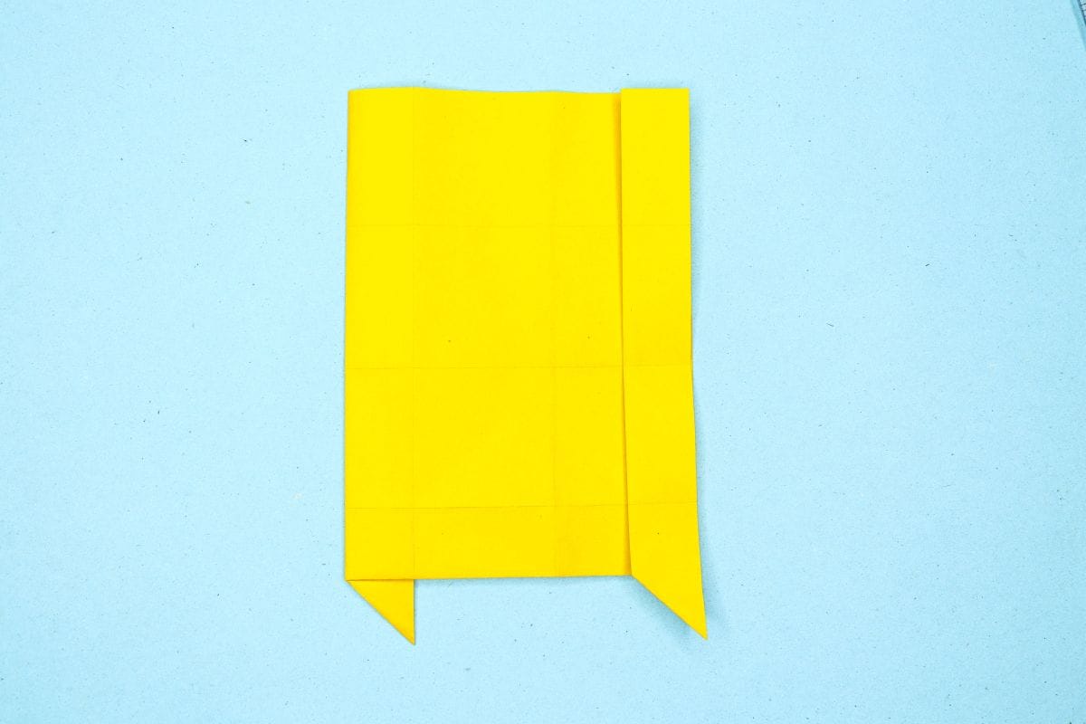 Origami sloth step 46