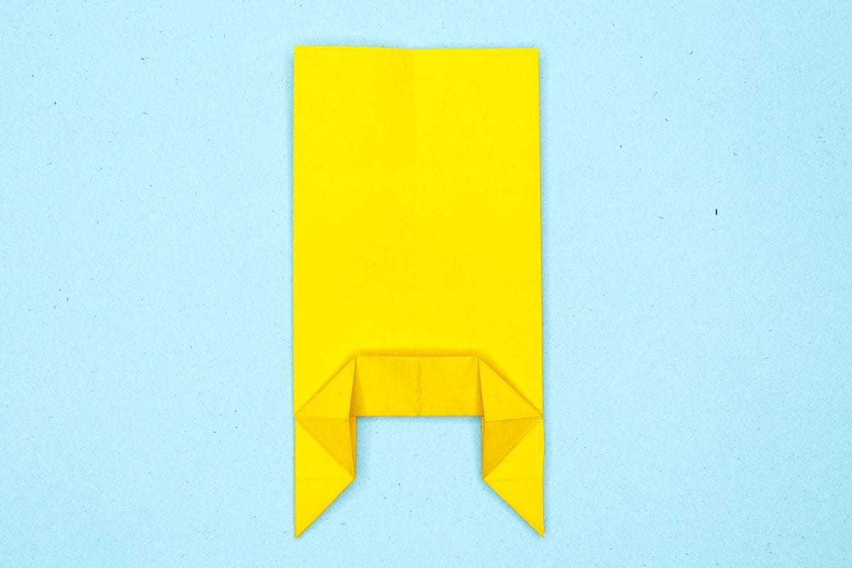 Origami sloth step 51