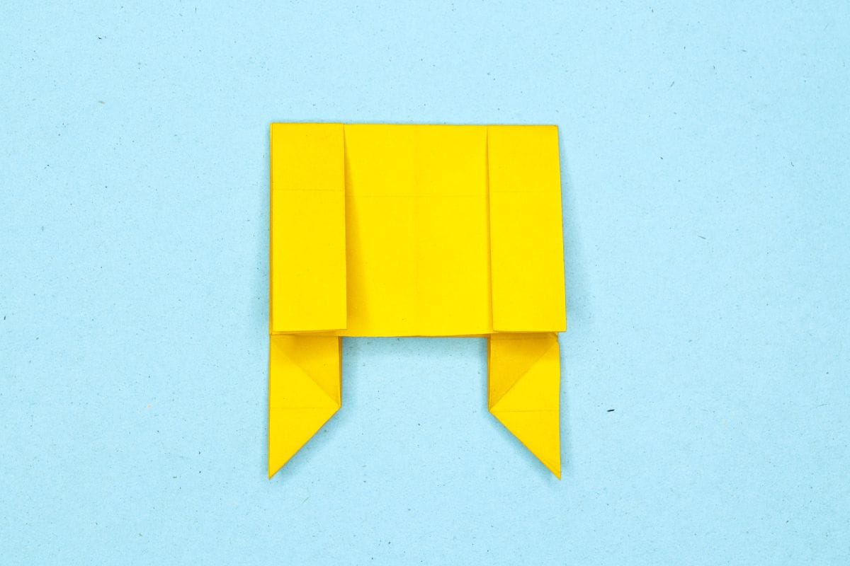 Origami sloth step 52