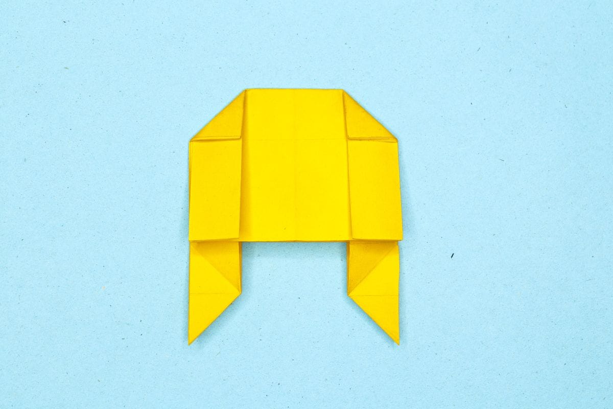 Origami sloth step 54