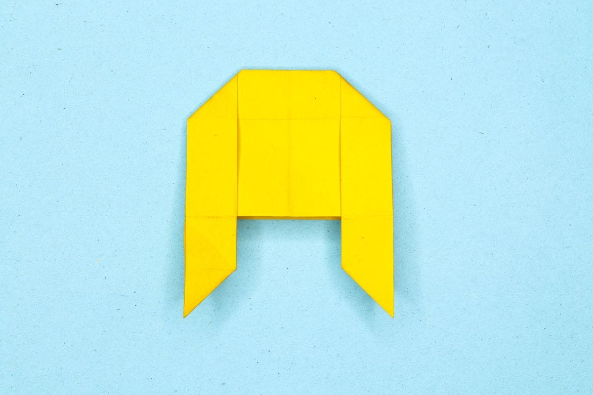 Origami sloth step 55