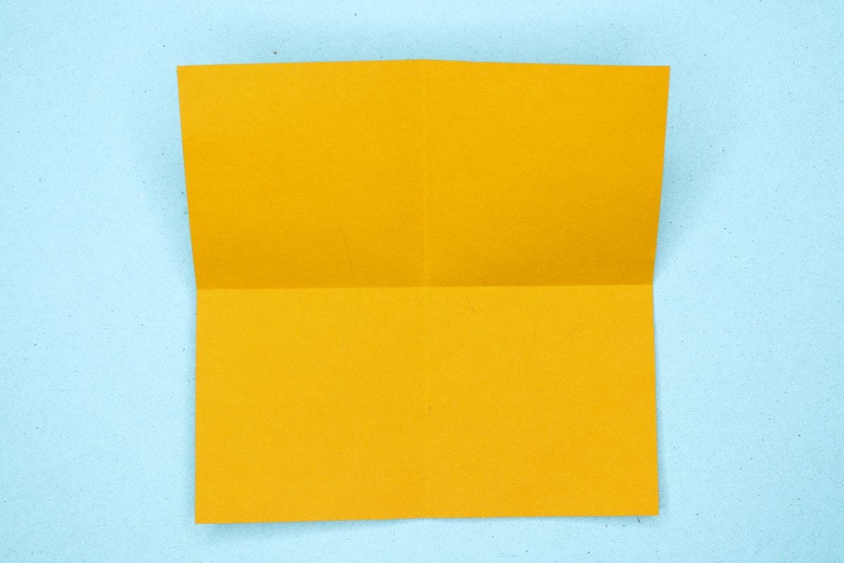 Origami trophy step 05