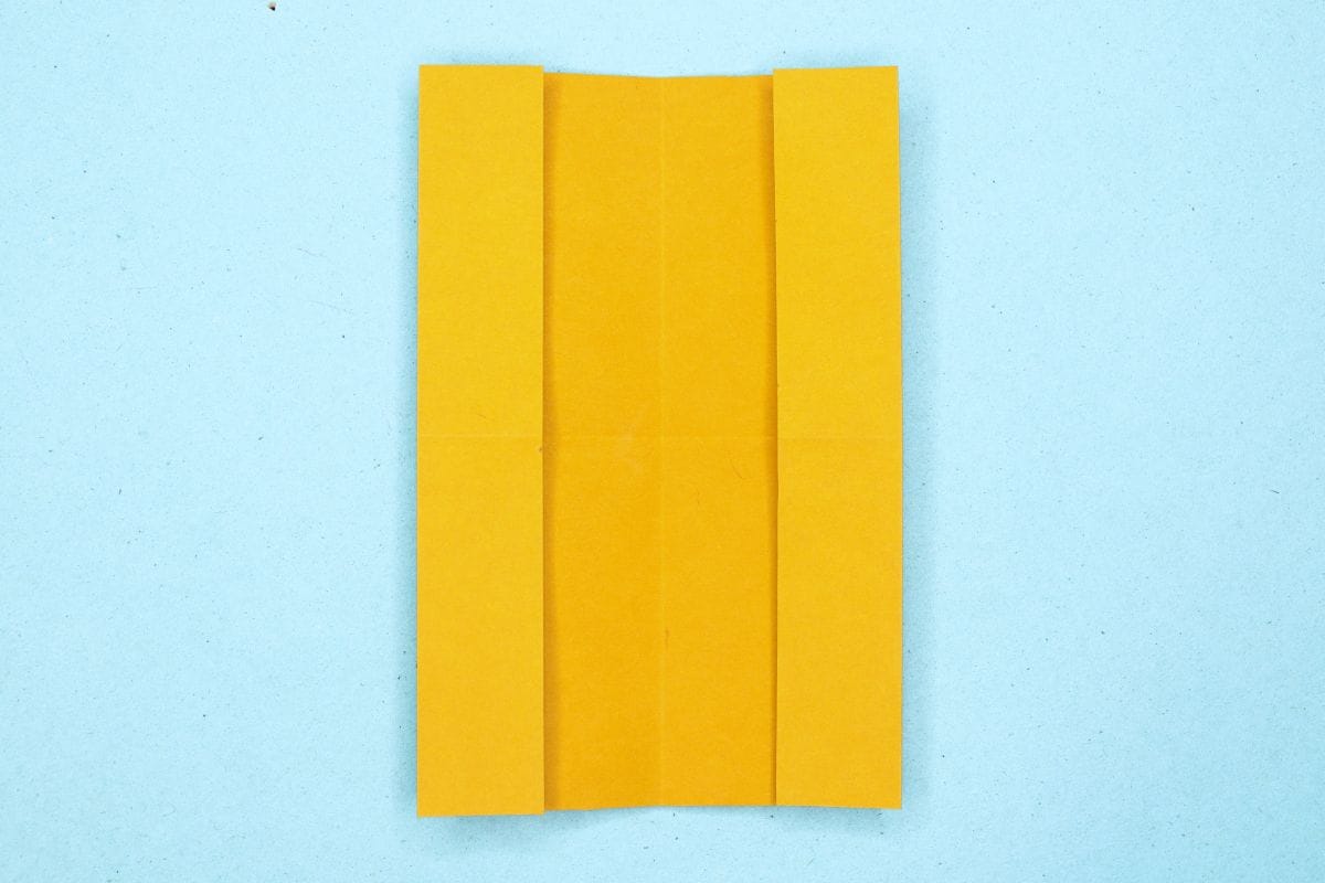 Origami trophy step 07