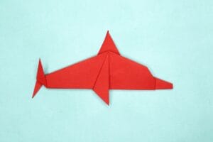 How to Make an Origami Dolphin instructions