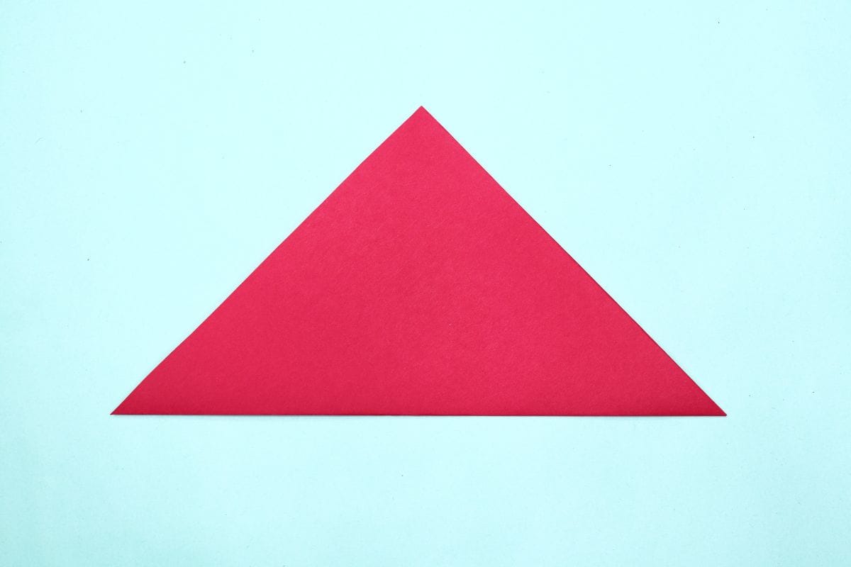 Origami dove step 03