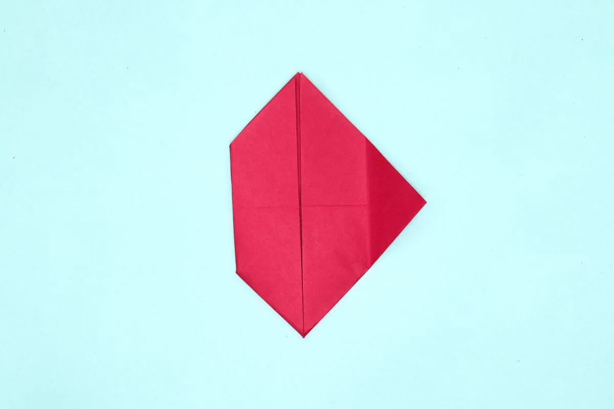 Origami dove step 17