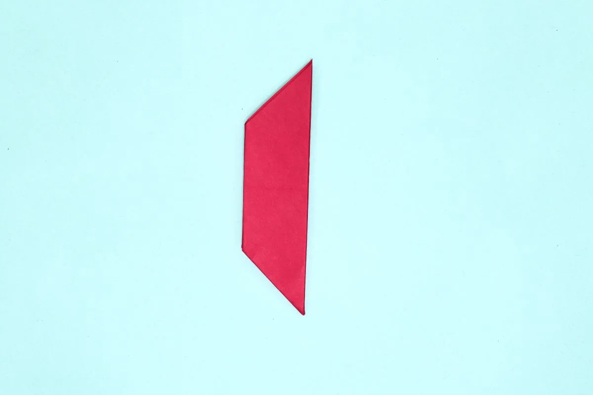 Origami dove step 20