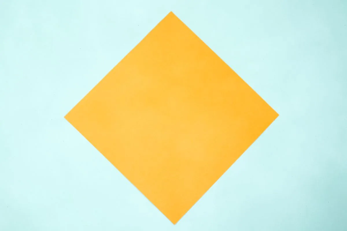 Origami pigeon step 02