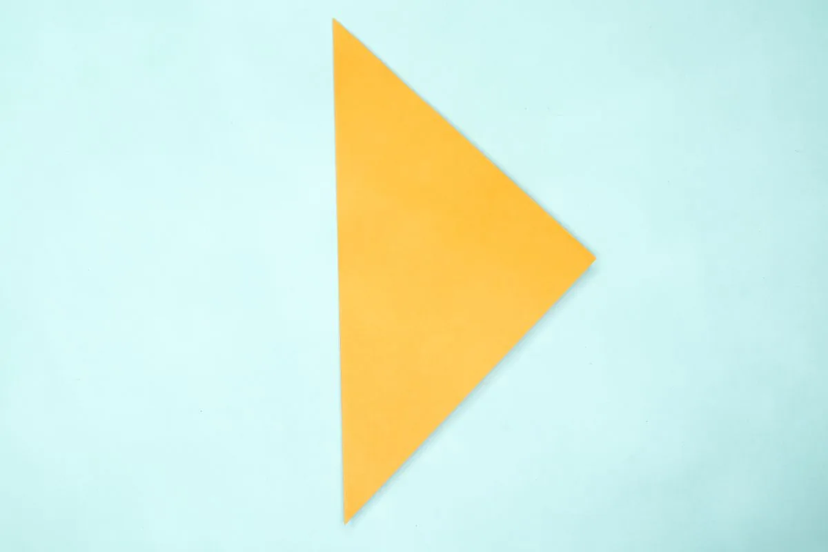 Origami pigeon step 03