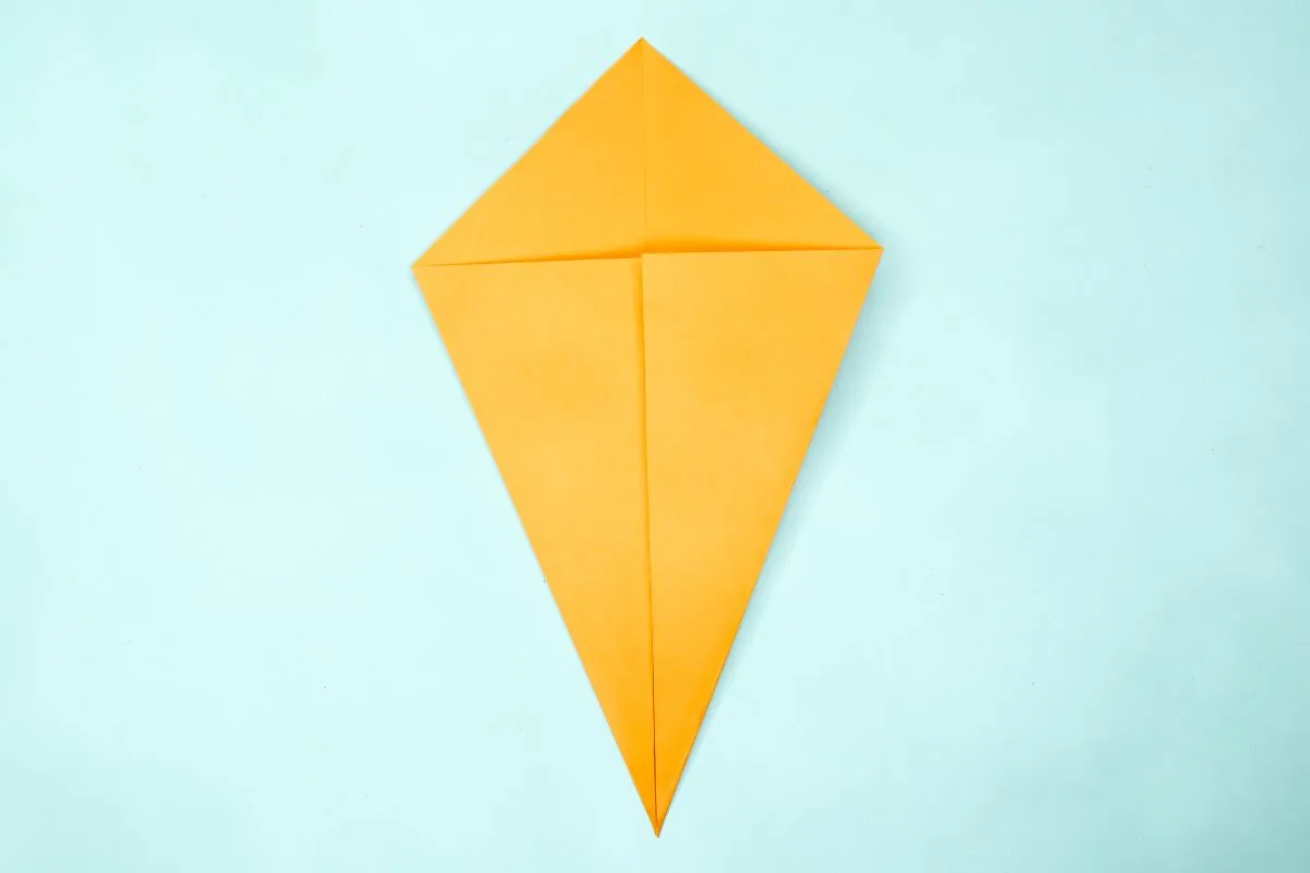 Origami pigeon step 06