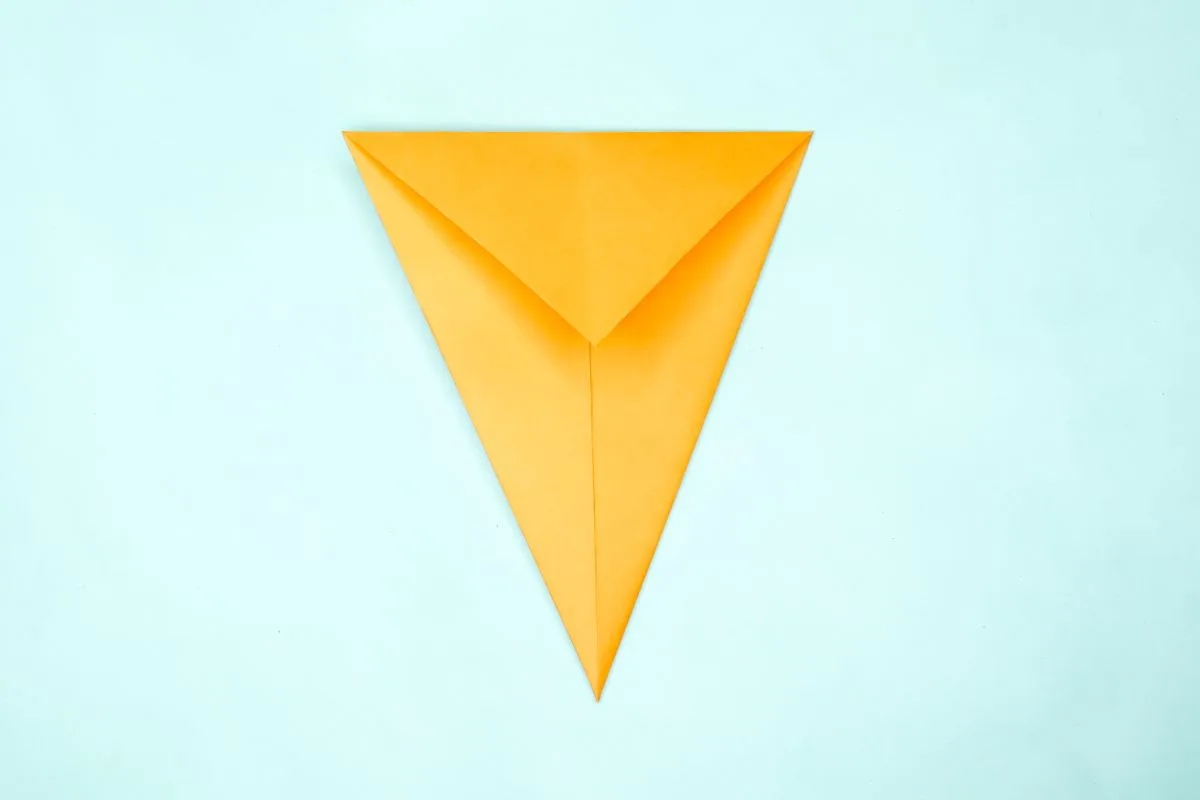 Origami pigeon step 08