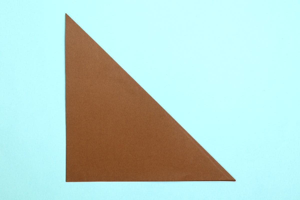 Origami spider step 02