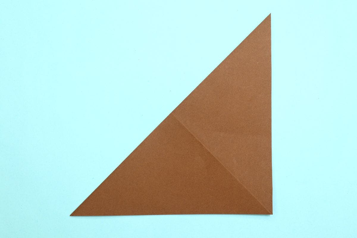 Origami spider step 04