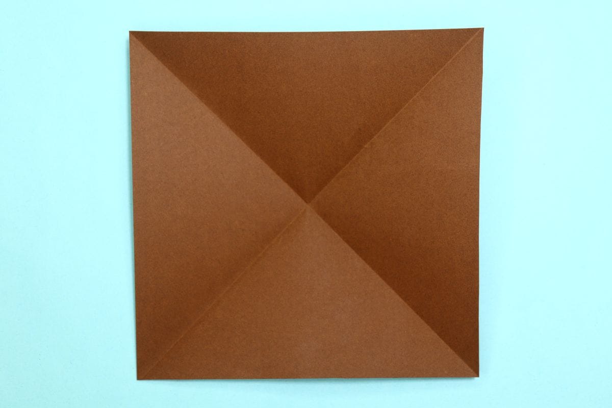 Origami spider step 05
