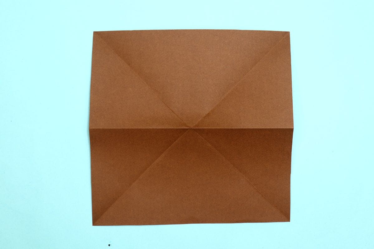 Origami spider step 07