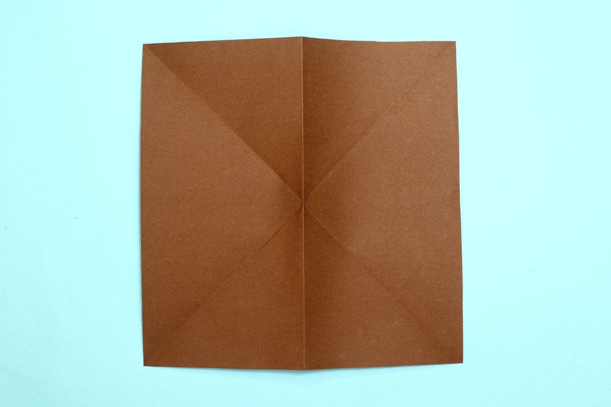 Origami spider step 08