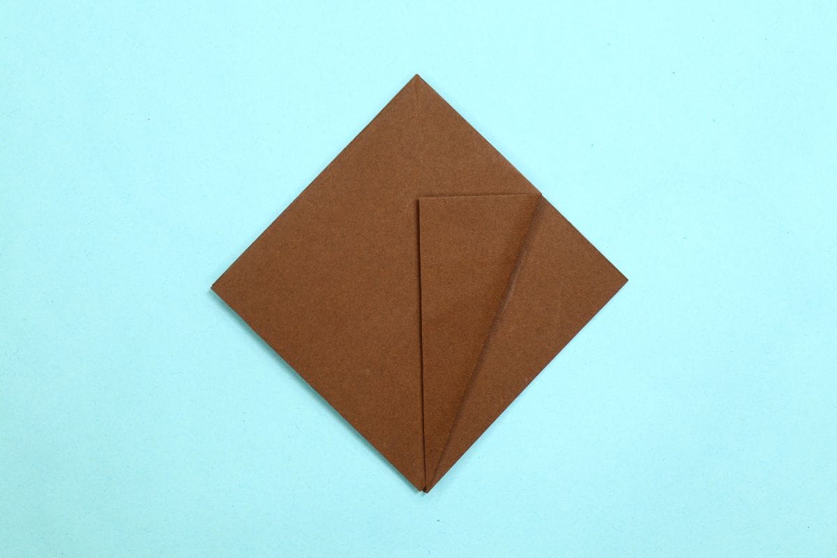 Origami spider step 18