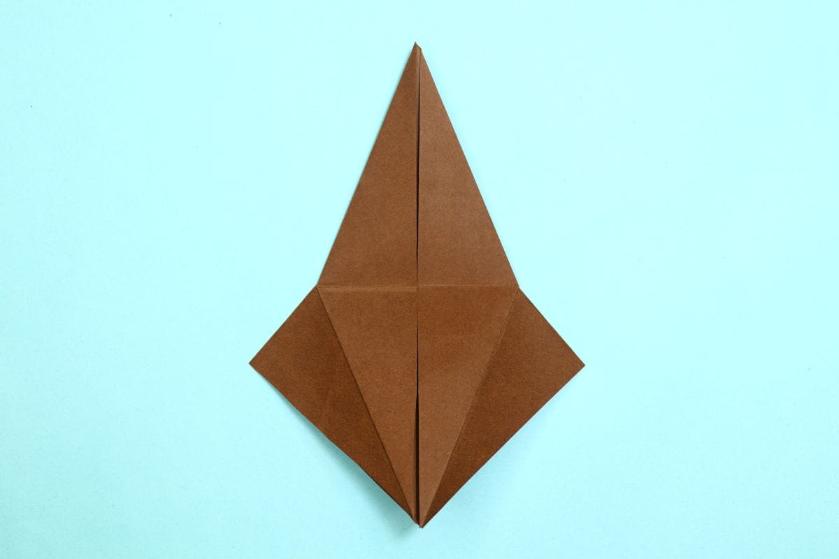 Origami spider step 27