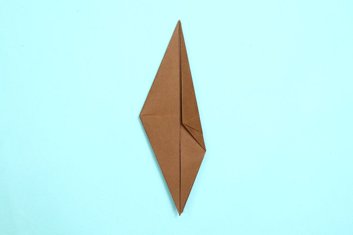 Origami spider step 33