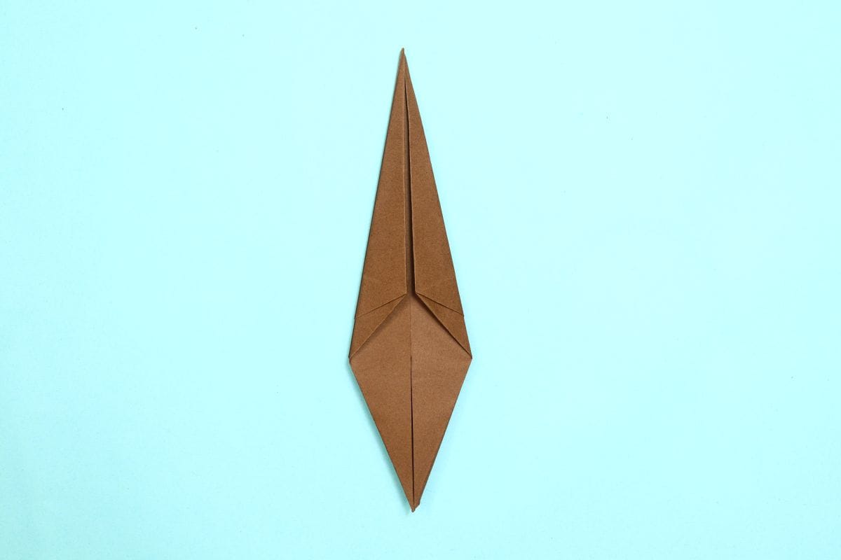 Origami spider step 34