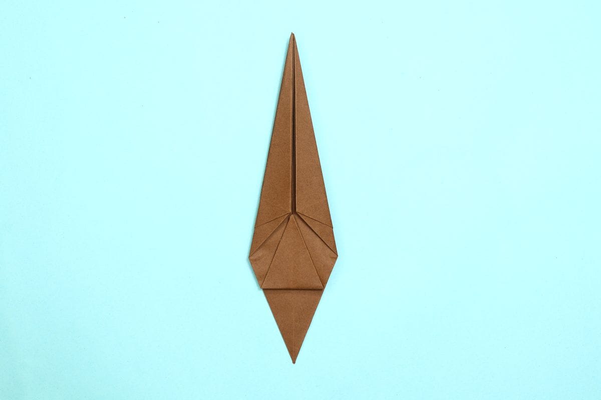 Origami spider step 35