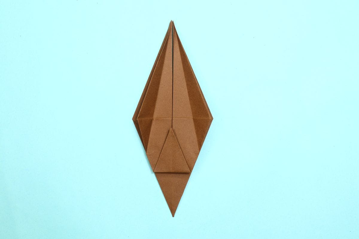 Origami spider step 36