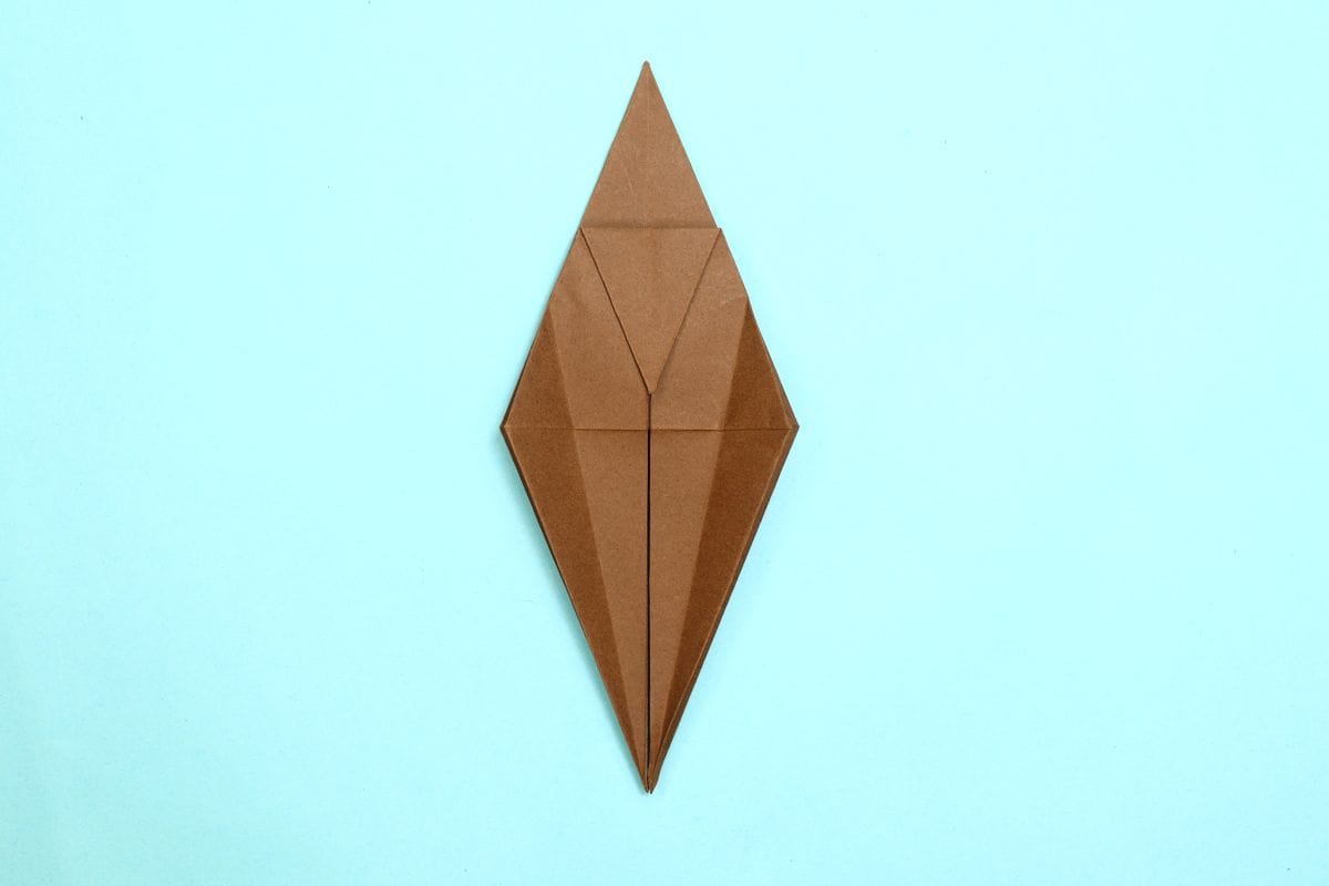 Origami spider step 37