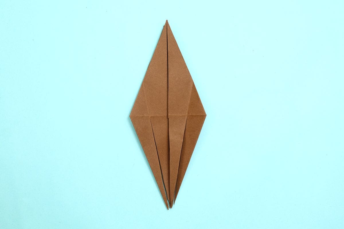 Origami spider step 50
