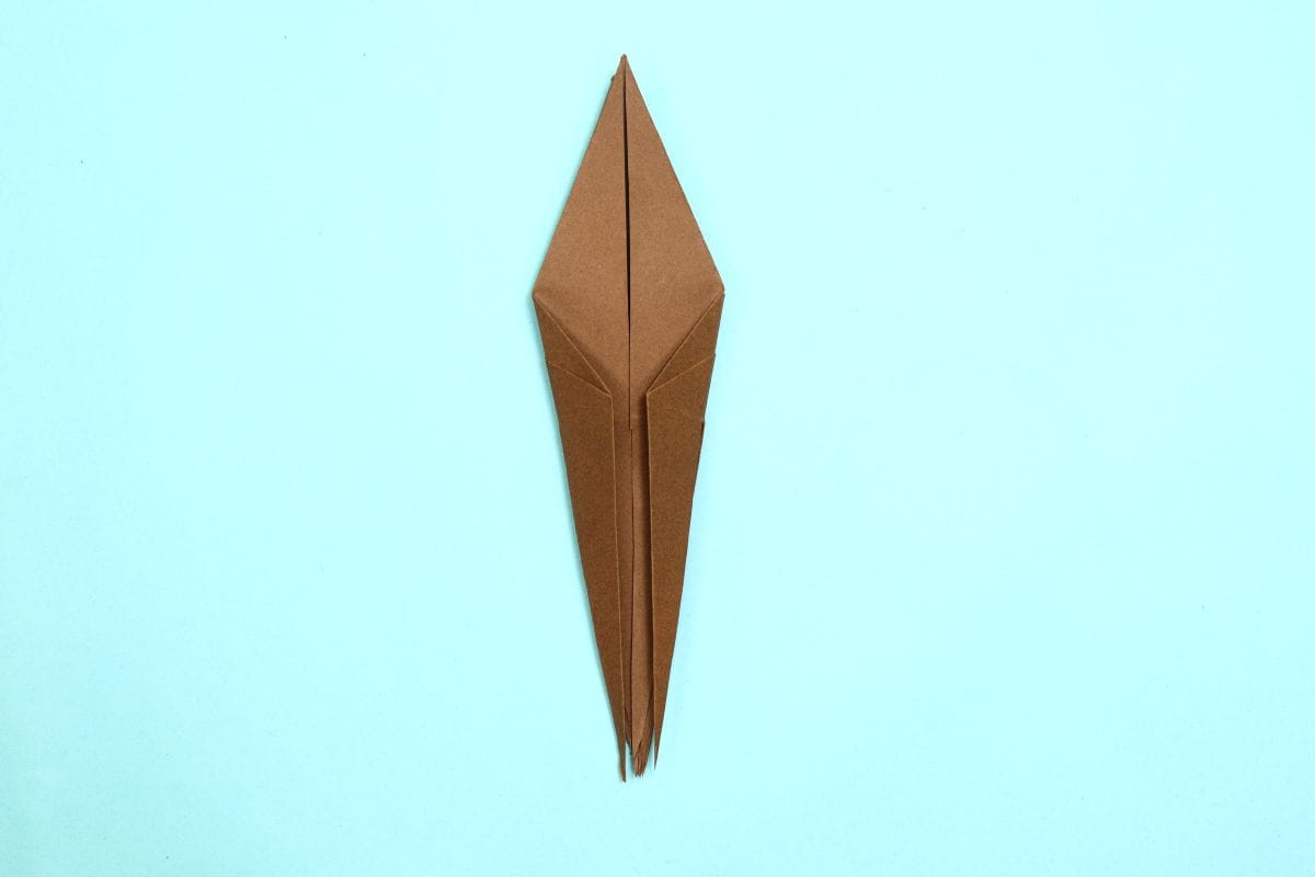 Origami spider step 51