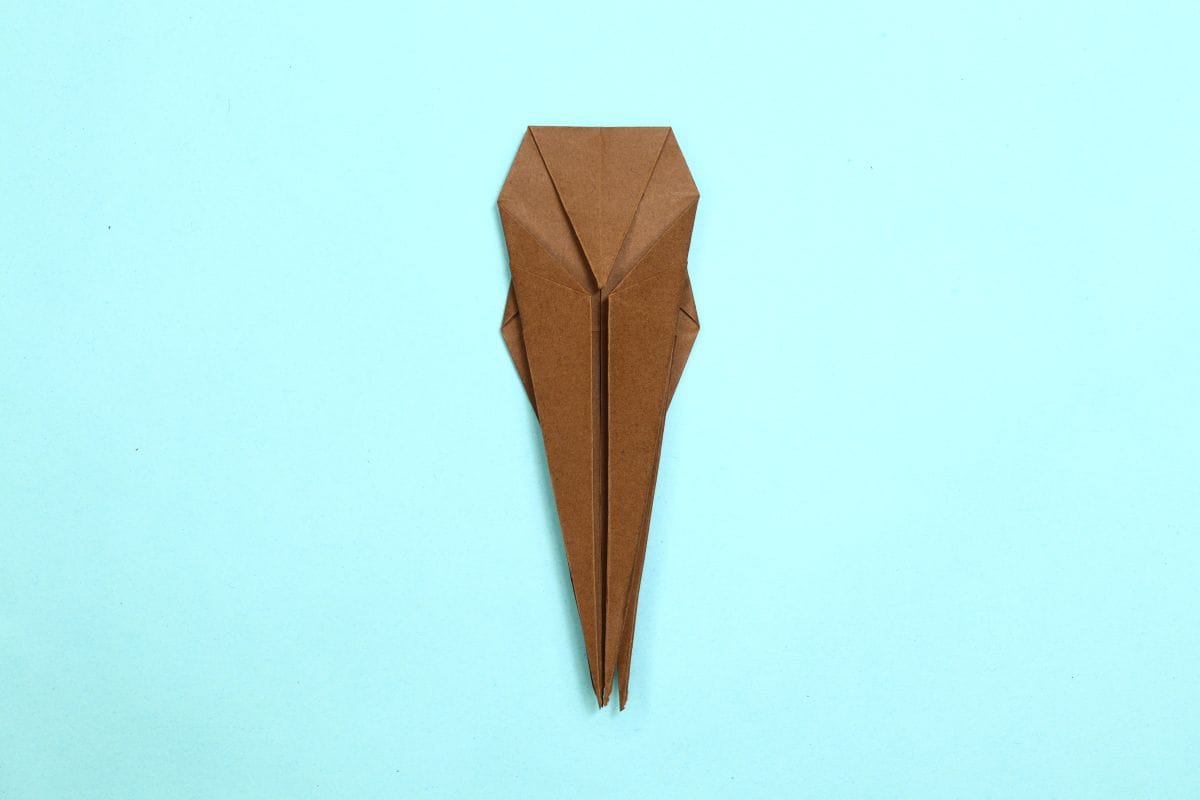 Origami spider step 54