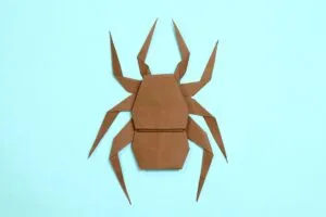How to Make an Origami Spider