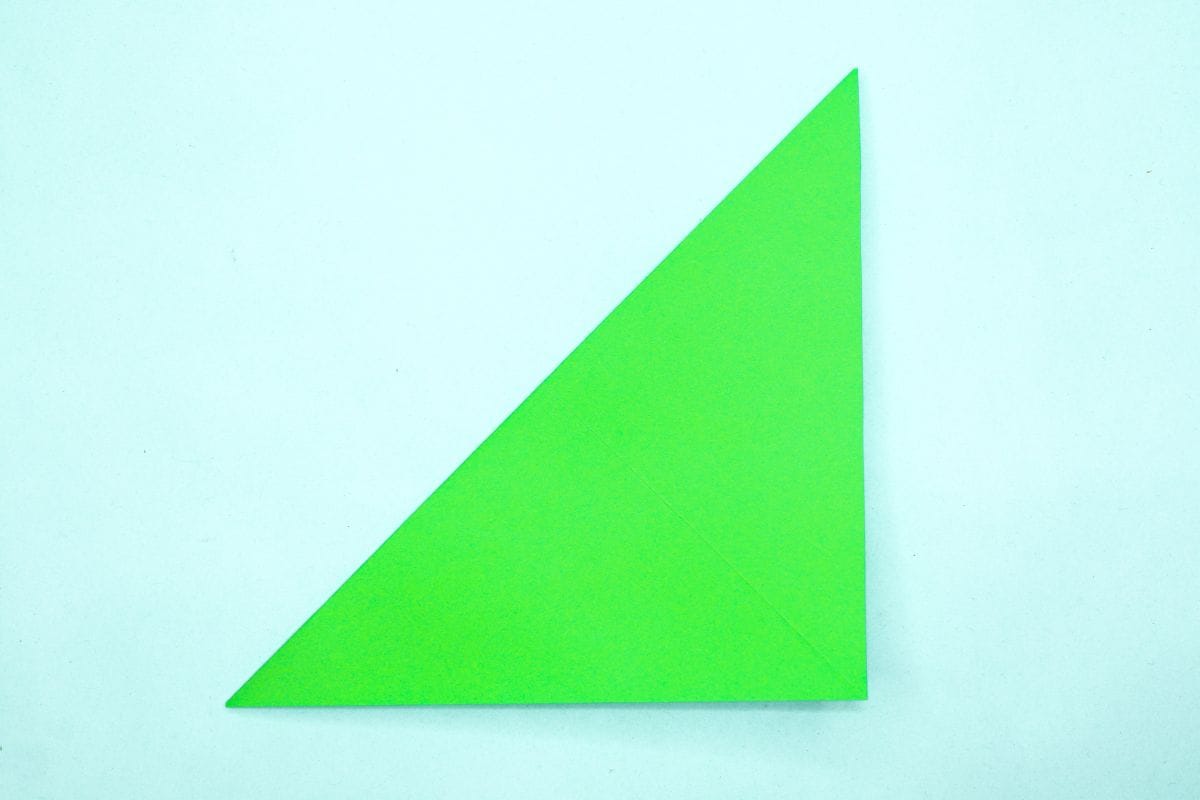 Origami turtle step 04